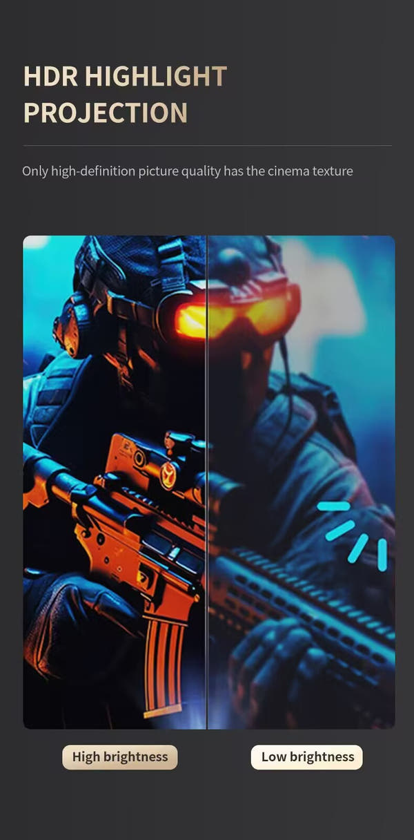 HY320 Portabel Projektor