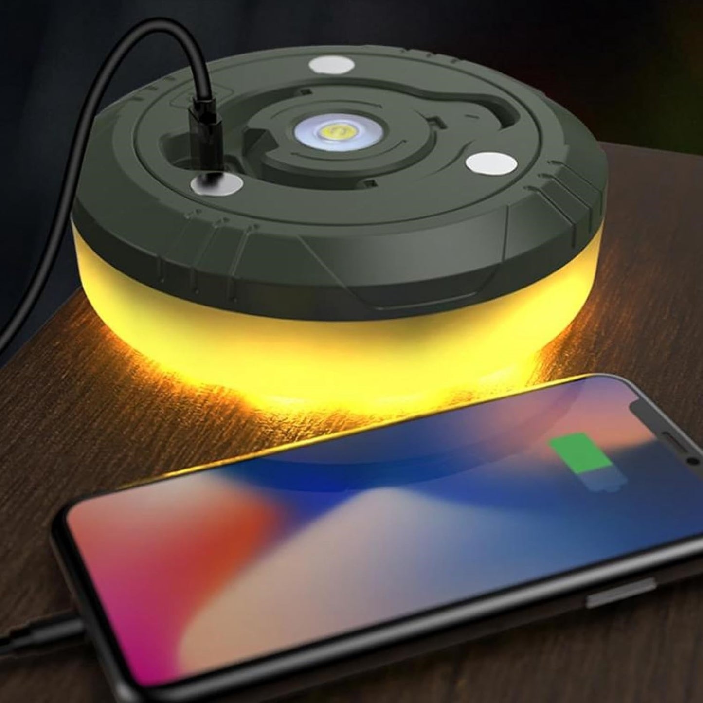 Uppladdningsbar Ljusslinga