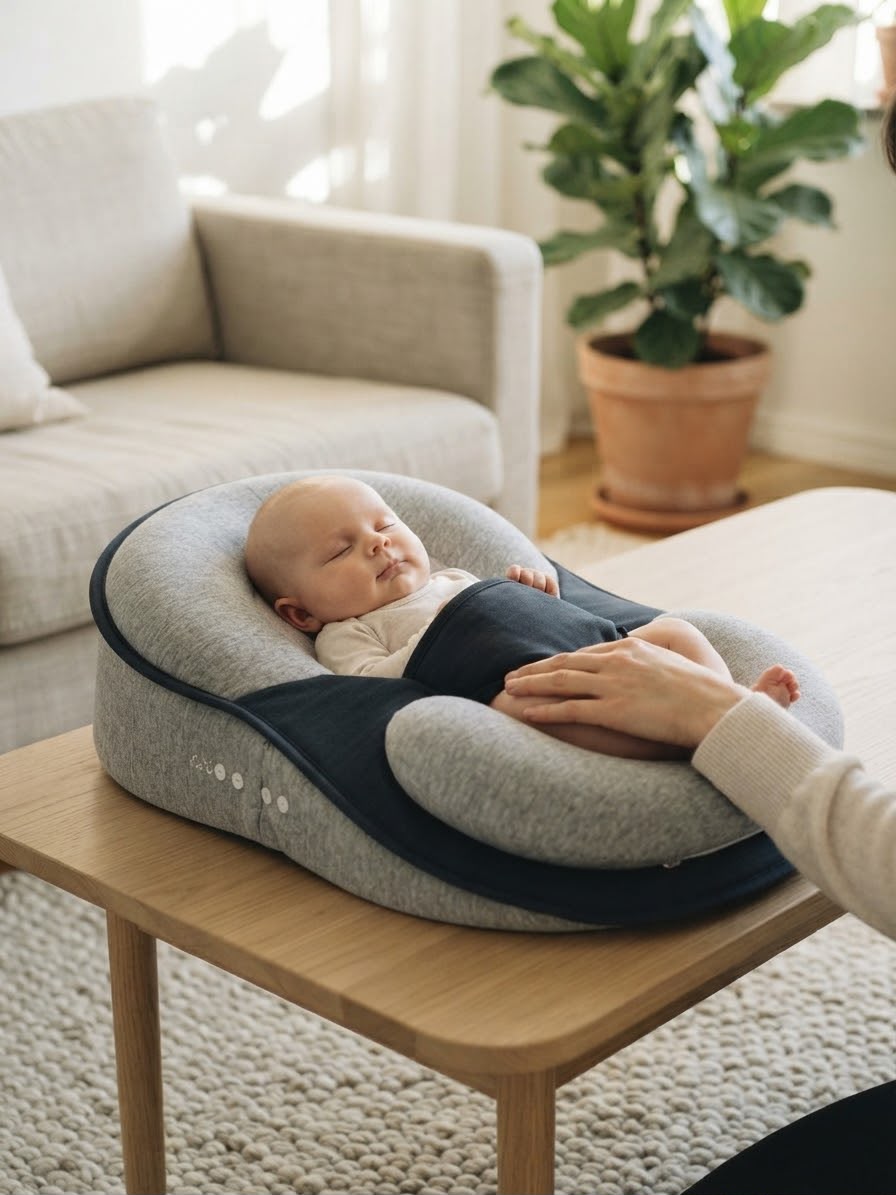 AntiReflux Baby – Ergonomisk Refluxkudde för Bebis