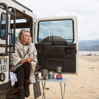 Värmande campingkappa