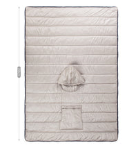 Värmande campingkappa