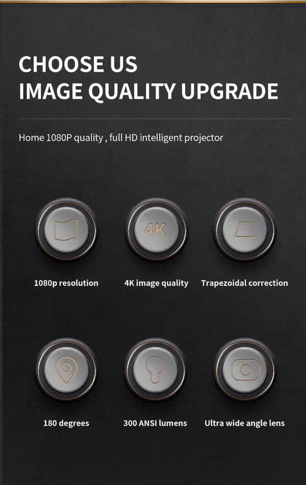 HY320 Portabel Projektor