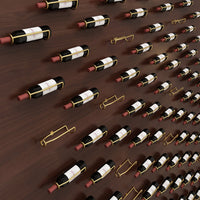 Väggmonterat Vinställ